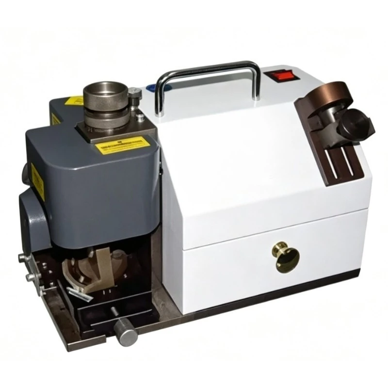 GD-313 3-13mm End Mill Sharpener, Portable Carbide Grinder 220V for 2 3 4 Flute Tool Repair