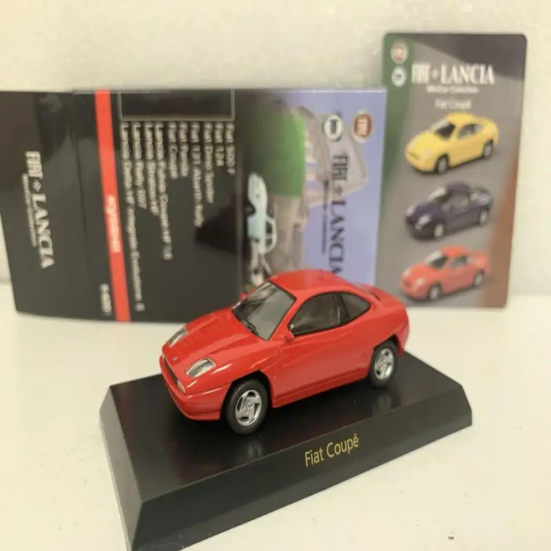 

1/64 KYOSHO Fiat Coupe Коллекция литых под давлением сплавов, декоративная модель автомобиля, игрушки