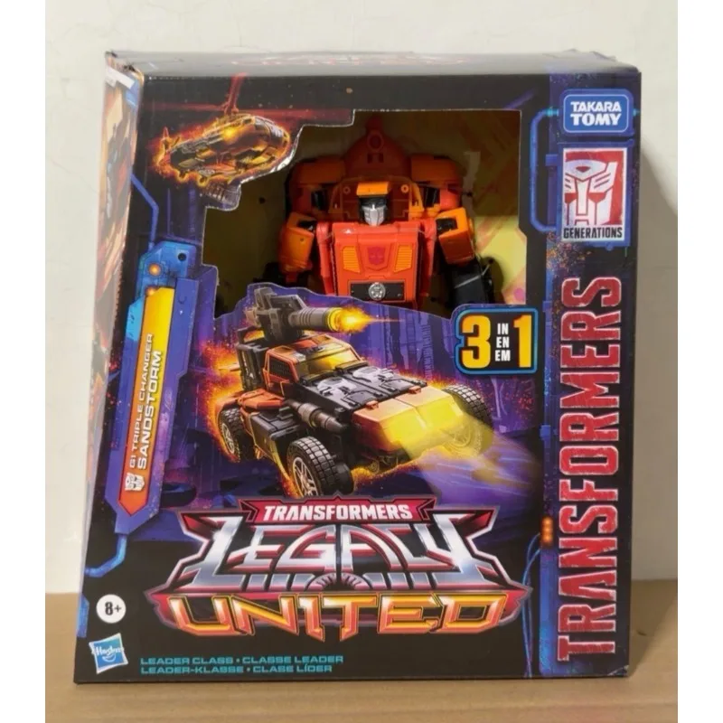 

New Hasbro Transformers Classic Toys Legacy Evolution Sandstorm Anime Model Action Figures Robot Toy Collectibles Hobbies