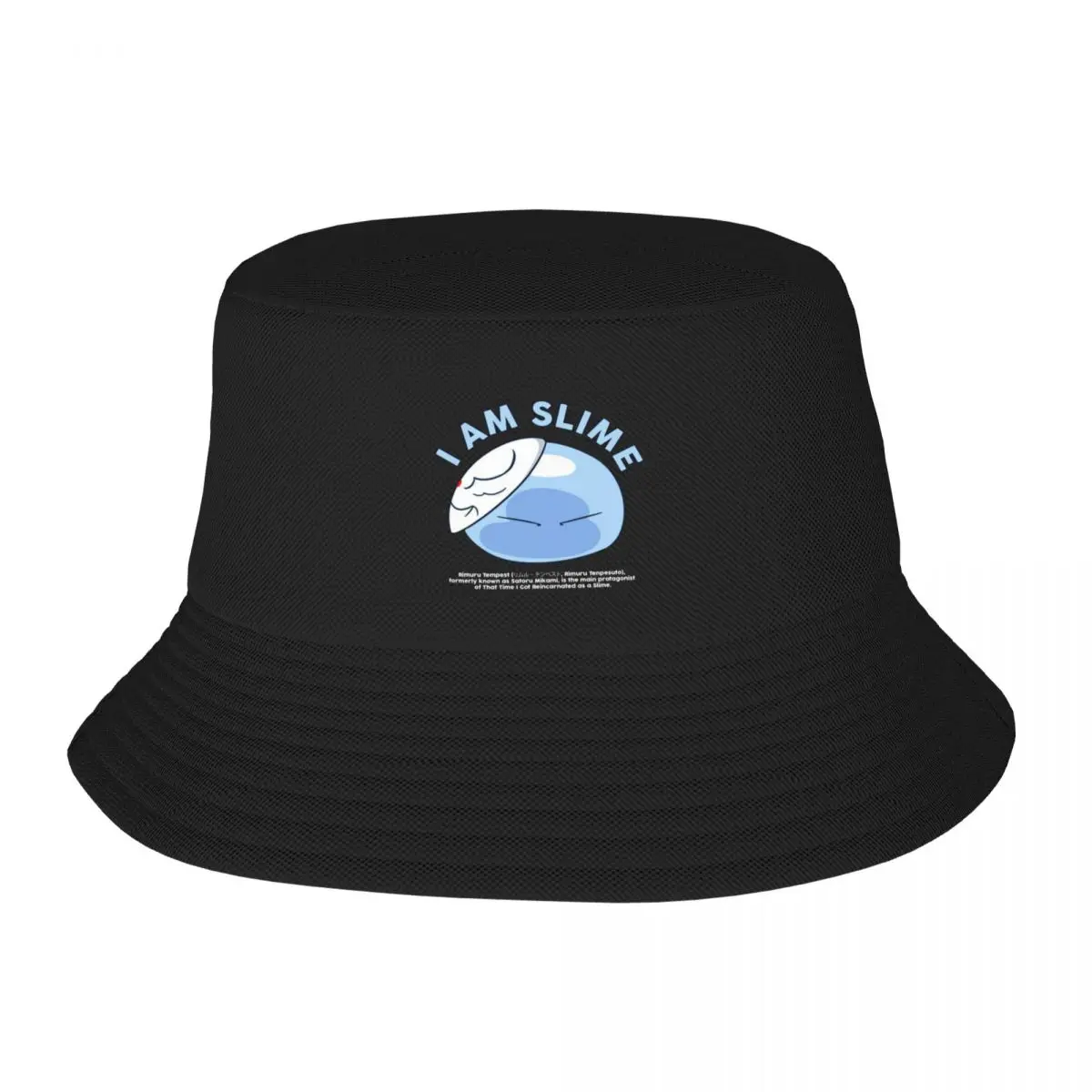 

New I Am Slime - Rimuru Tempest Bucket Hat Anime Hat custom hats Man Hat Women's
