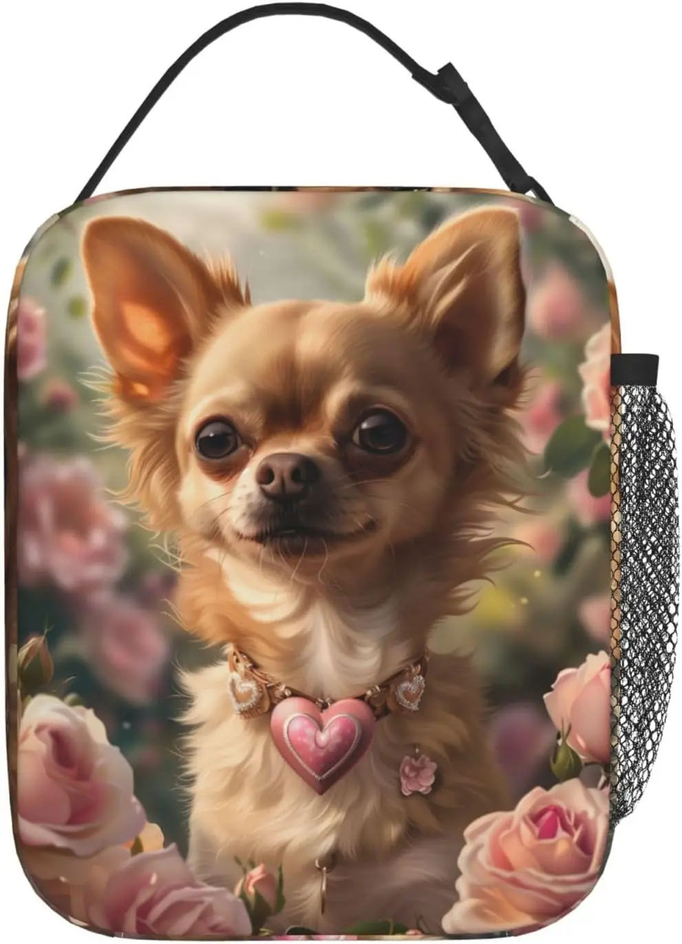 صندوق غداء قابل لإعادة الاستخدام، حقيبة غداء محمولة، حقيبة تبريد، حاوية غداء مقاومة للماء للمكتب والنزهات والسفر والمشي لمسافات طويلة