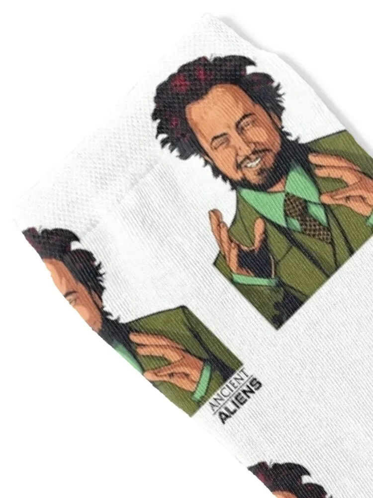 Ancient Aliens Giorgio Socks Running new year funny sock Boy Socks Women's