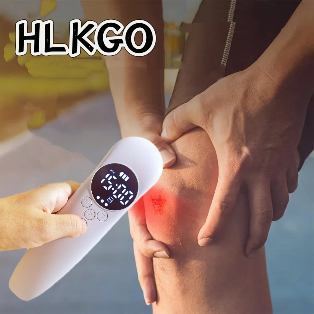 

Professional Therapeutic Cold Laser Physiotherapy Relax Treatment Massager Laser Therapy Device 808nm 650nm 880mW for Pain