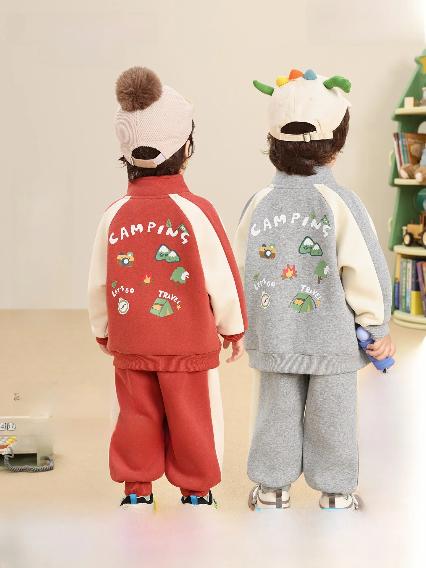 cutepanda's-autumn-sporty-baby-outfit-two-piece-set-children's-casual-jacket-pants-ensemble-fashionable-kids'-clothing