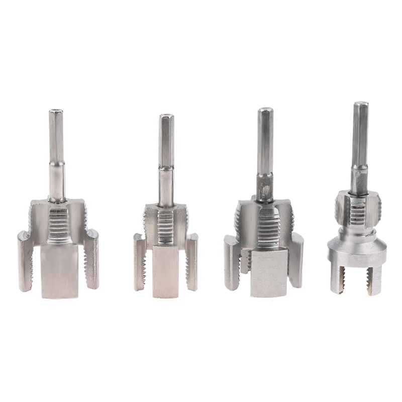 Ferramenta de corte de linha de tubulação, broca elétrica compatível com tubo de pvc, abridor de roscas de buraco interno e externo, ferramenta de fabricação de linha de pvc de 1/2 "3/4"