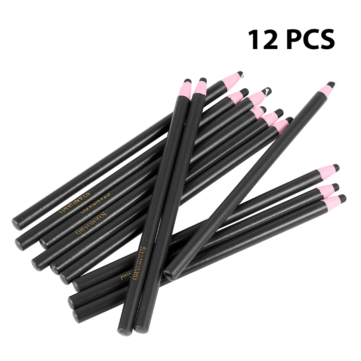 

Sewing No-sharpening Crayons Ultraviolet Light Black Wooden Peel off Marker Pencils