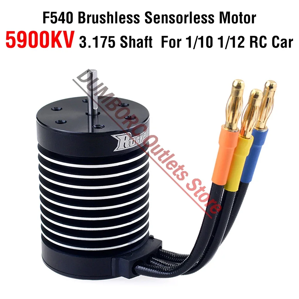 ROCKET-RC F540 2845 3650 3660 3665 3670 3674 4068 Waterdichte borstelloze motor voor 1/8 1/10 RC auto WLtoys 12428 10428 TRAXXAS WPL