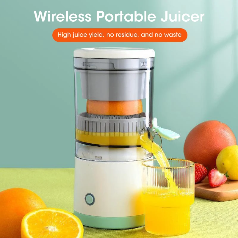 Electric Convenient Juicer USB Rechargeable Mini Home Dormitory Travel Orange Watermelon Lemon Blender Juicer