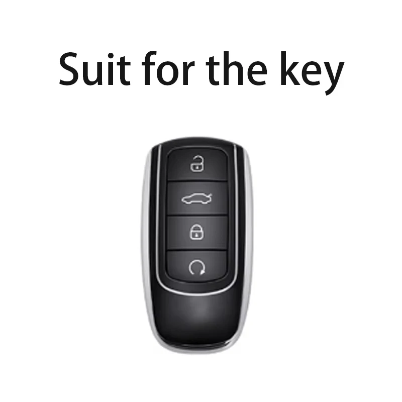 Retro for Chery Tiggo 8plus Tiggo 8 New 5 Plus 7pro Max Omoda 5 C5 Remote Car Key Case Cover Fob Holder Accessories
