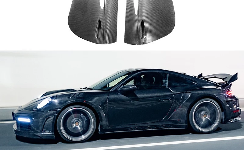 

Для Porsche 992.1 сухие дверные наклейки из углеродного волокна 911, модифицированный комплект кузова, аксессуары для сухой карбоновой двери
