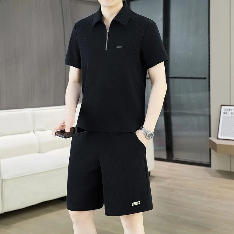 tucano-men's-summer-shirt-short-sleeve-casual-sportswear-fashionable-two-piece-set-stylish-cotton-polyester-blend