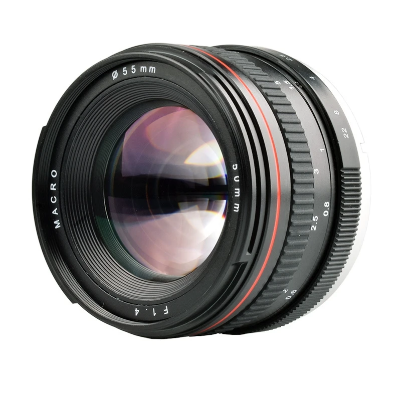 

1 Piece Full Frame Large Aperture Lens Portrait Fixed Focus Lens For Sony Nex Camera Lens