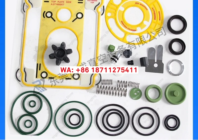 RV3/RV5/RV8/RV12 vacuum pump maintenance kit A65201131 shaft sleeve plum blossom pad accessories