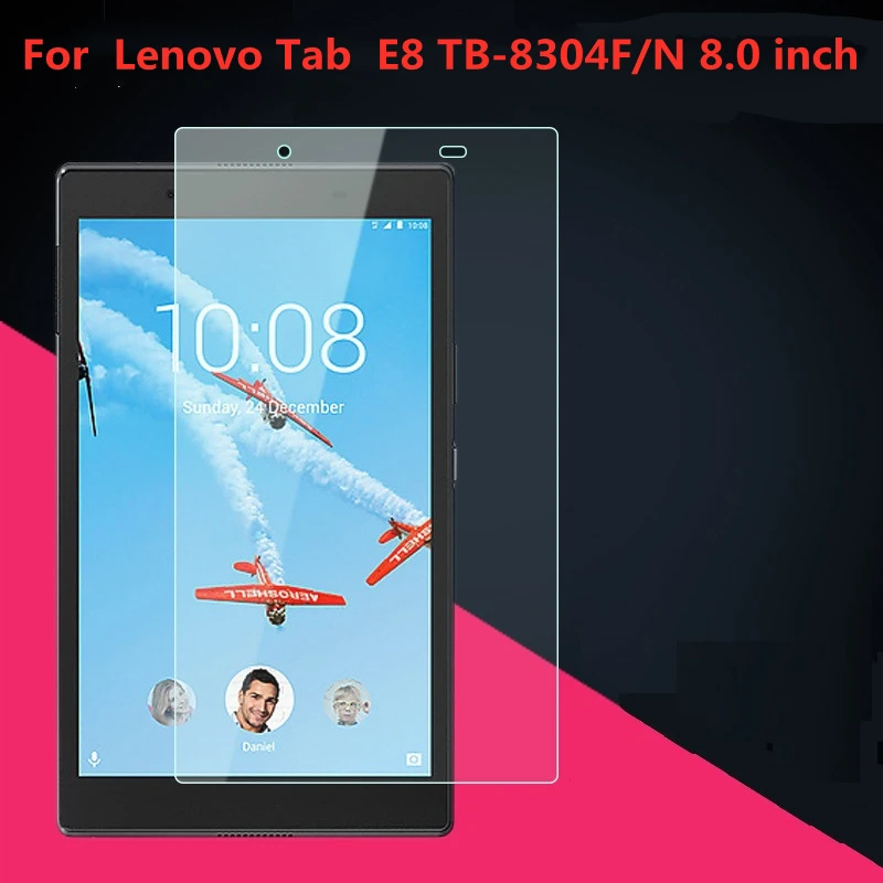 กระจกนิรภัย 9H สําหรับ Lenovo Tab E8 e8TB-8304F/N 8.0 นิ้วแท็บเล็ตป้องกันหน้าจอฟิล์มกระจกนิรภัยป้องกันฟิล์มแก้ว