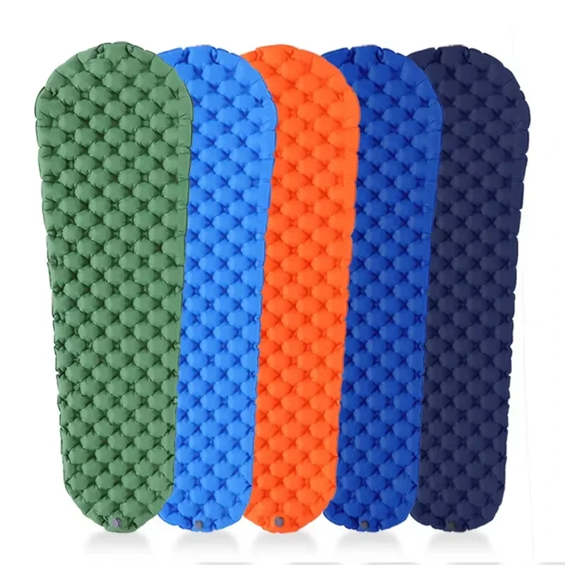

Outdoor Camping Moisture-proof Single Inflatable Mattress Circular Ultra Light Manufacturer Direct Can Spliced Air Bed Beach Mat