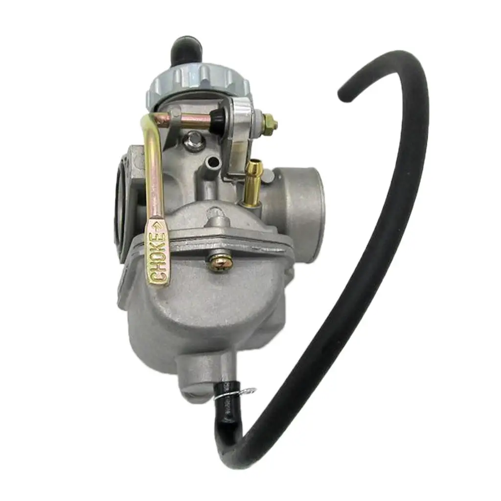 

20mm Lever Choke Carburetor High Performance Aluminum Alloy for ATV Dirtbike 50cc to 125cc Engine