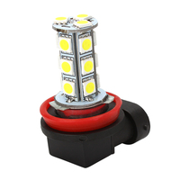 Headlight LED lamps for cars White DC12V Bulb H11 H8 High Quality LED 5050 18 SMD Driving Fog Lights Car-styling