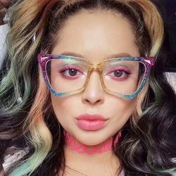 Vintage Irregular Cat Eye Sunglasses Men Sun Glasses For Women Shades Female male Personalized colored Eyewear sunglasses