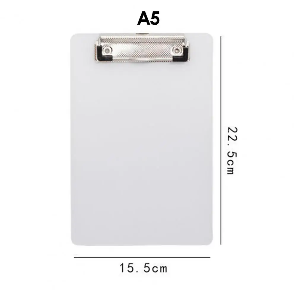 Document Splint No Trace A5/A6/A4 Stationery File Sorter Smooth Writing Bending-resistant File Organizer School Accessory