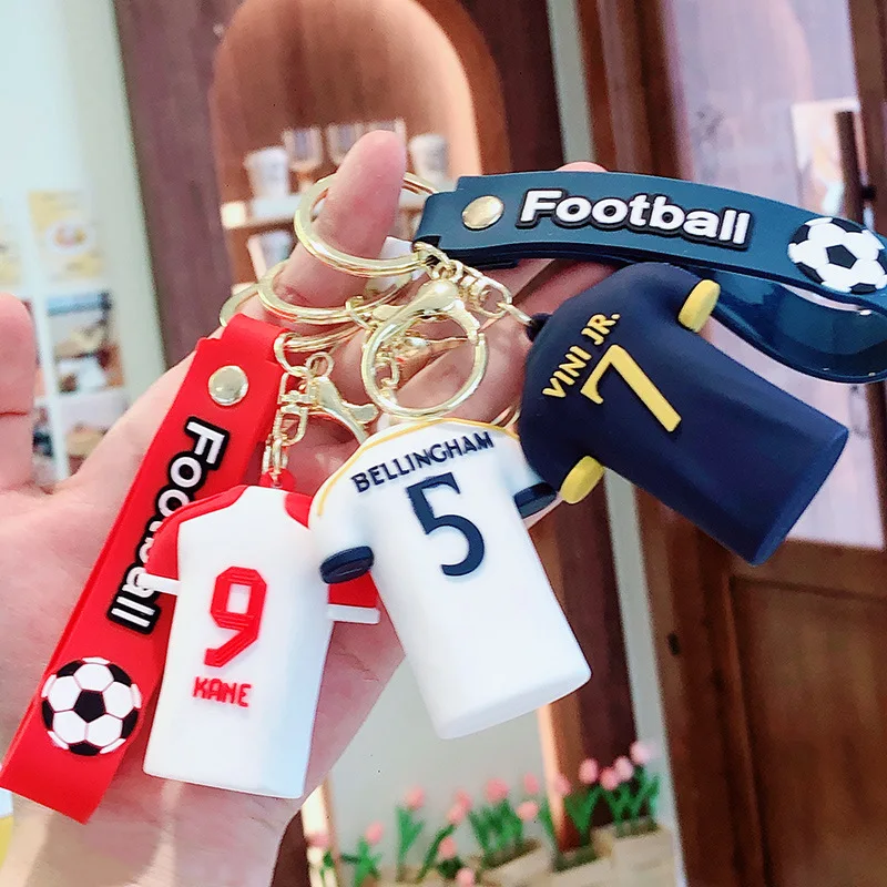 Maglie da calcio Portachiavi Bambola Cool Car Bag Ciondolo Coppia Portachiavi Piccolo regalo
