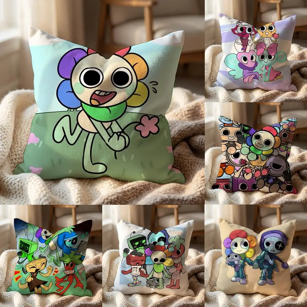 Game D-Dandys World Cushion Cover Multi-Scene Pillow Cover f
