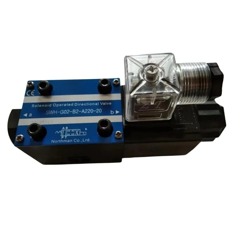SWH Double Head Solenoid Valve Hydraulic SWH-G03 SWH-G03-C3BS-D24-20 SWH-G03-C91-A220-20 SWH-G03-C51-A220-20