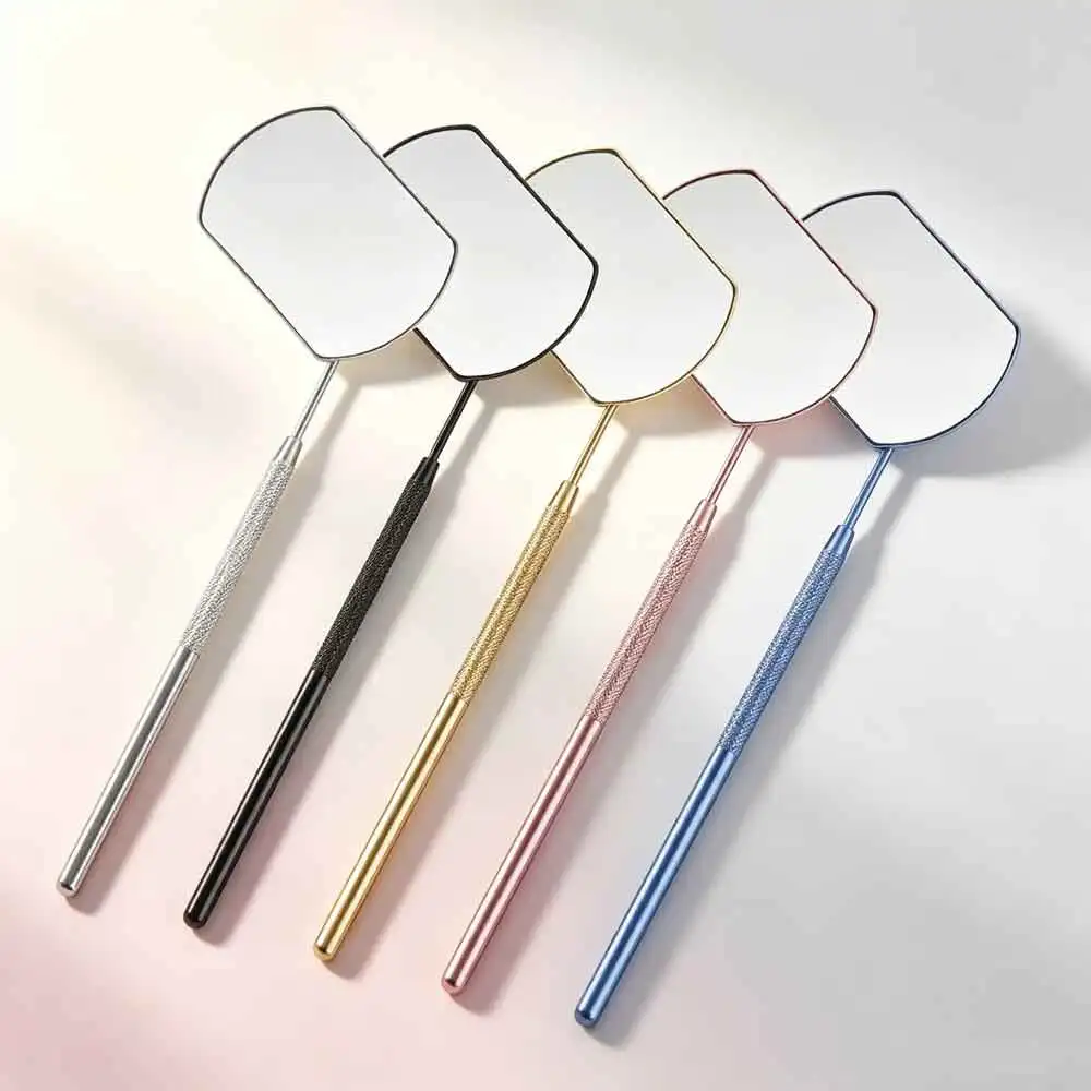 vvocci Mirror Stainless Steel 1 PCs Lash Extension Eyelash Extension Grafting Tools Multifunction Checking Mirror Beauty Makeup