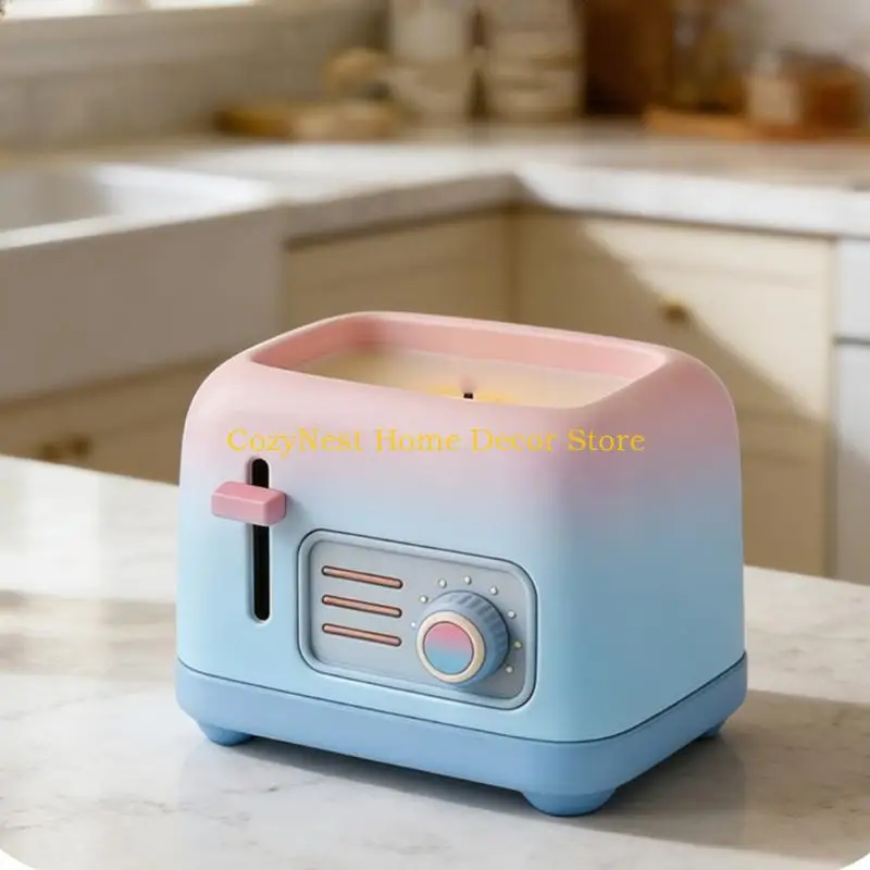 92MF Multifunctional Flower Vessel Silicone Molds Toaster Handmade Molds for Home Deck Crafting Artistic Gift Creation
