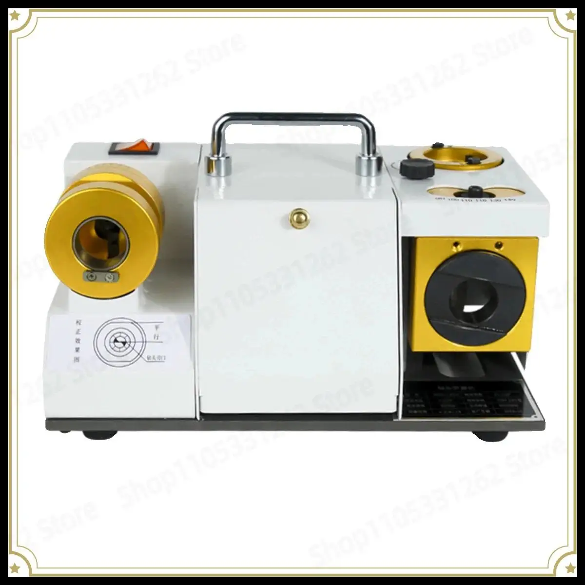 Mini Twist Drill Bit Sharpener Automatic Grinder for Drill Bits Portable Universal Resharpening Tool for Drills