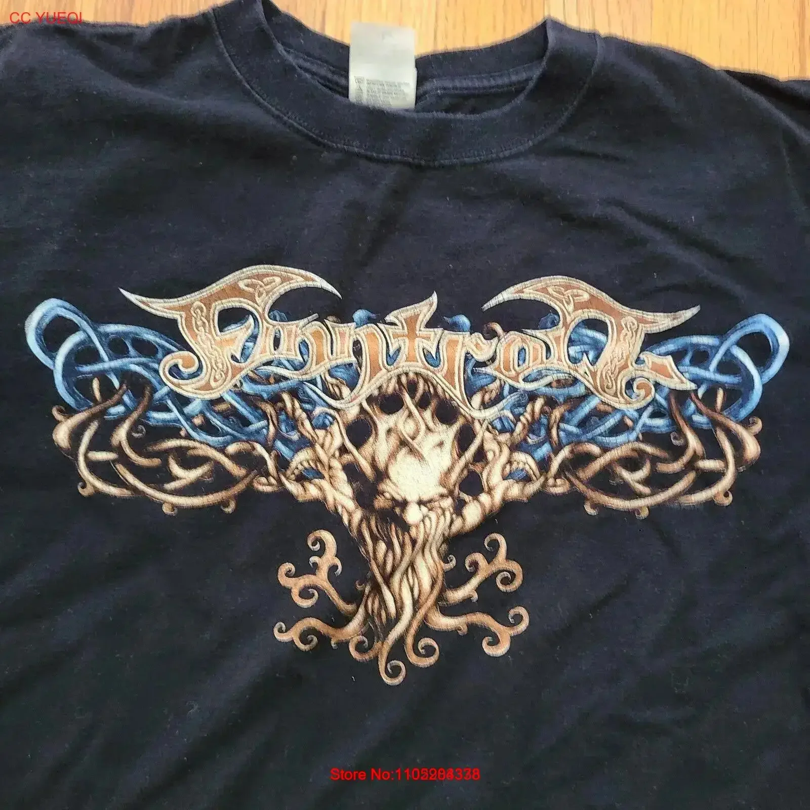 Finntroll 2006 Tour T Shirt L Large Nattfodd The Chance Poughkeepsie vintage Washed Unisex homme Stretched graphic