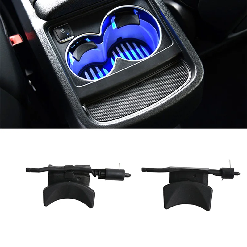 

B05B-2Pcs Center Console Water Cup Holder Clip Beverage Holder Fastener For Mercedes Benz S E Class W222 W212 W213 W447 W448 Par