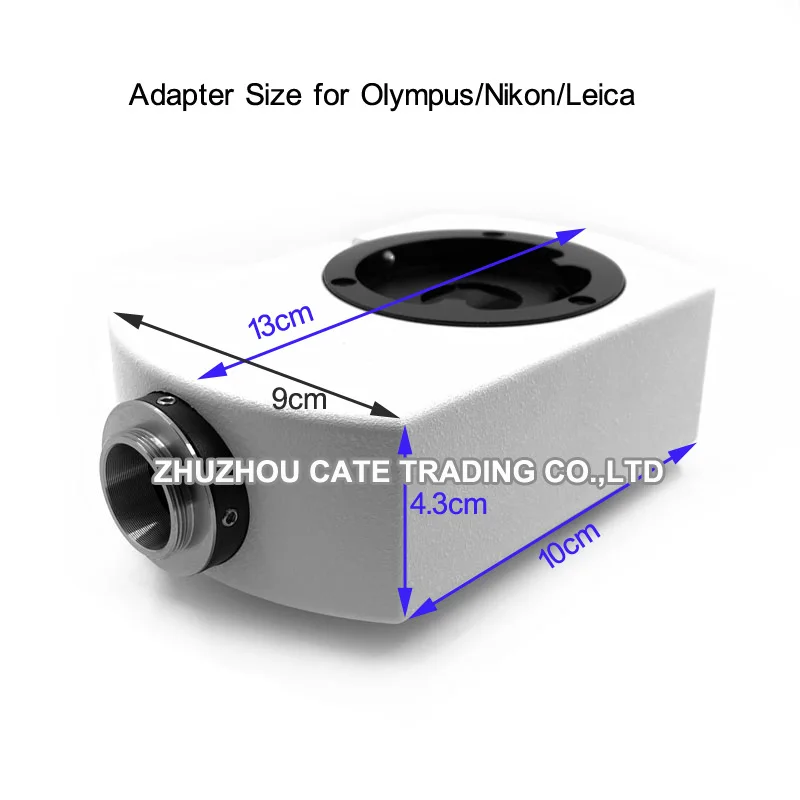 Microscope Camera C Mount Adapter CCD Interface Splitter Turning Binoculars Into Trinoculars Adapter for Olympus Nikon Zeiss