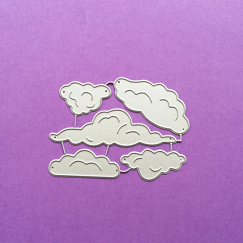 

Five Clouds Scrapbooking Cutting Dies Yiwu stock clearance DIY Paper gift Card Making metal craft Album