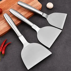 Stainless Steel Steak Fried Shovel Multifunctional Cooking Pizza Pancake Spatula Pastry BBQ Tools Kitchen Accessories