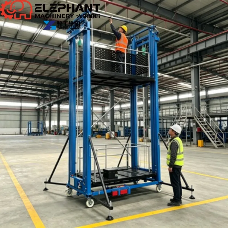 Electric Lifting Scaffold, Self-propelled Hydraulic Mobile Scissor Working Platform For Indoor Outdoor Engineering Work
