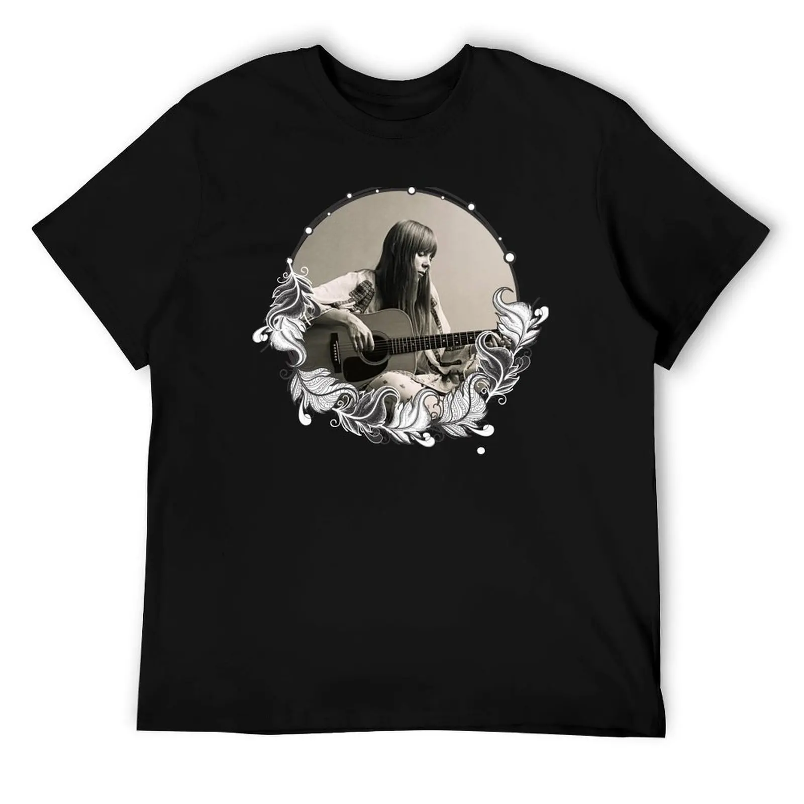 

Joni Mitchell T-Shirt cotton t shirt man men t shirt cotton 100% T-Shirt