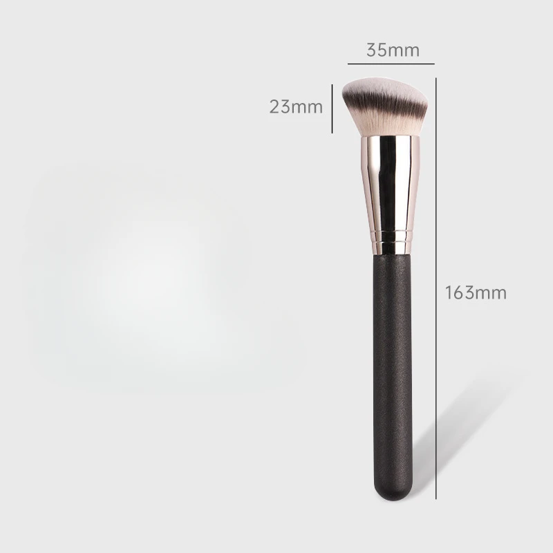 Makeup Brushes Foundation Concealer Angled Seamless Cover Synthetic Dark Circle Liquid Cream Cosmetics Contour Brush Beauty Tool