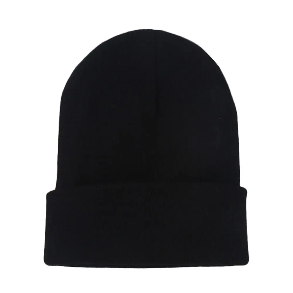 Fashion Thickened Winter Hats Ear Protection Solid Cute Knitted Hat Outdoor Keep Warm Bonnet Cap for Men Women image 4