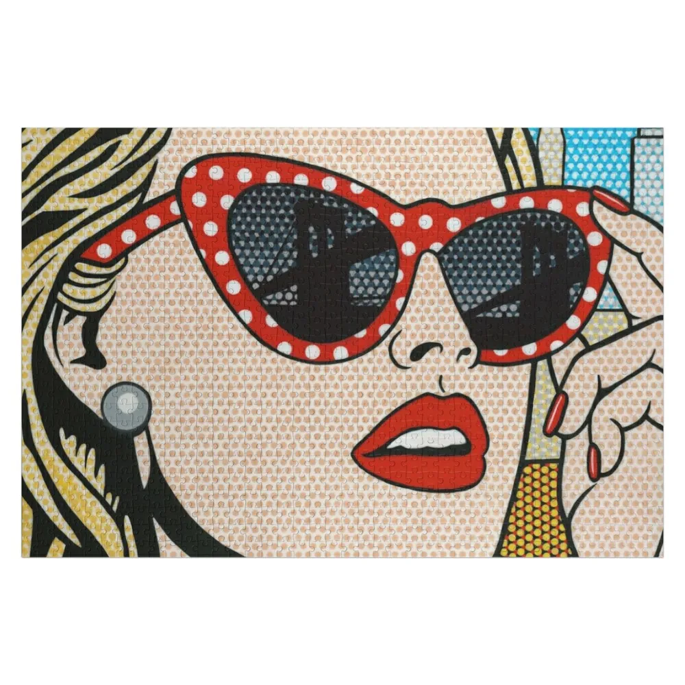 

Pop Art Paintings - Comics pop art Jigsaw Puzzle Photo Custom Custom Wood Wooden Boxes Customizable Gift Puzzle