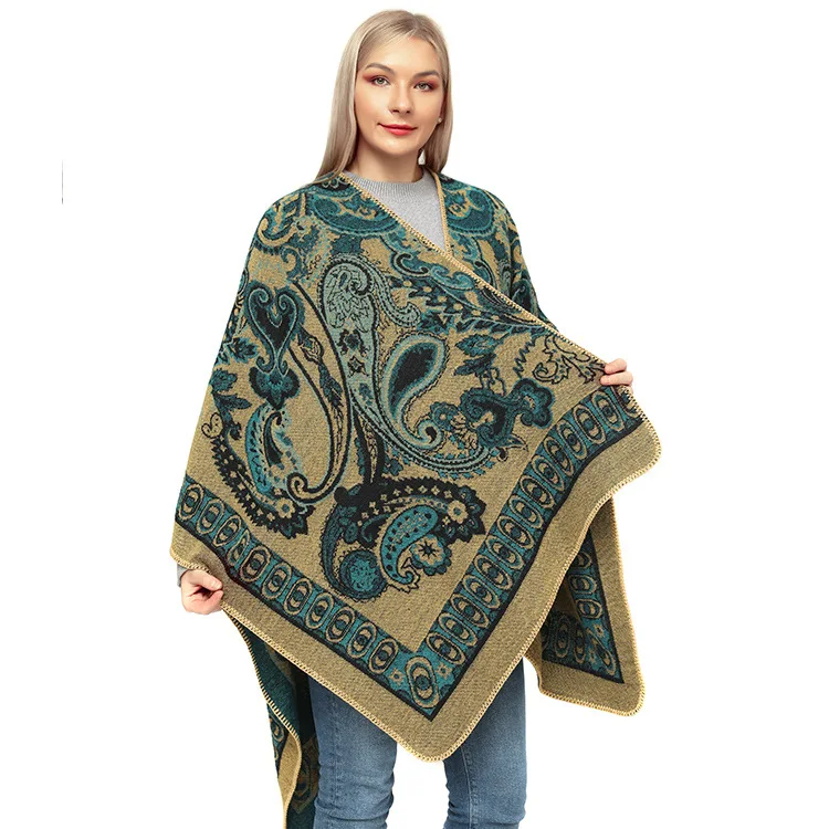 Рисунок 2 - Женская Вязаная Шаль с имитацией кашемира