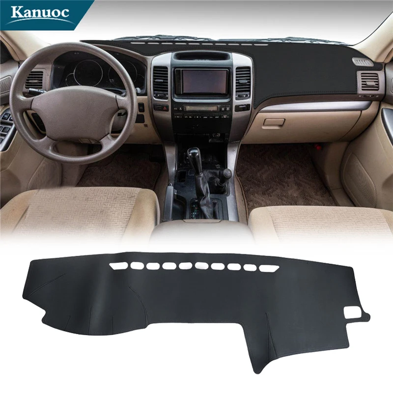 

Car Interior Accessories For Toyota Land Cruiser Prado 120 J120 2003-2009 Car Dashboard Cover Mat Sun Shade Pad Instrument Panel