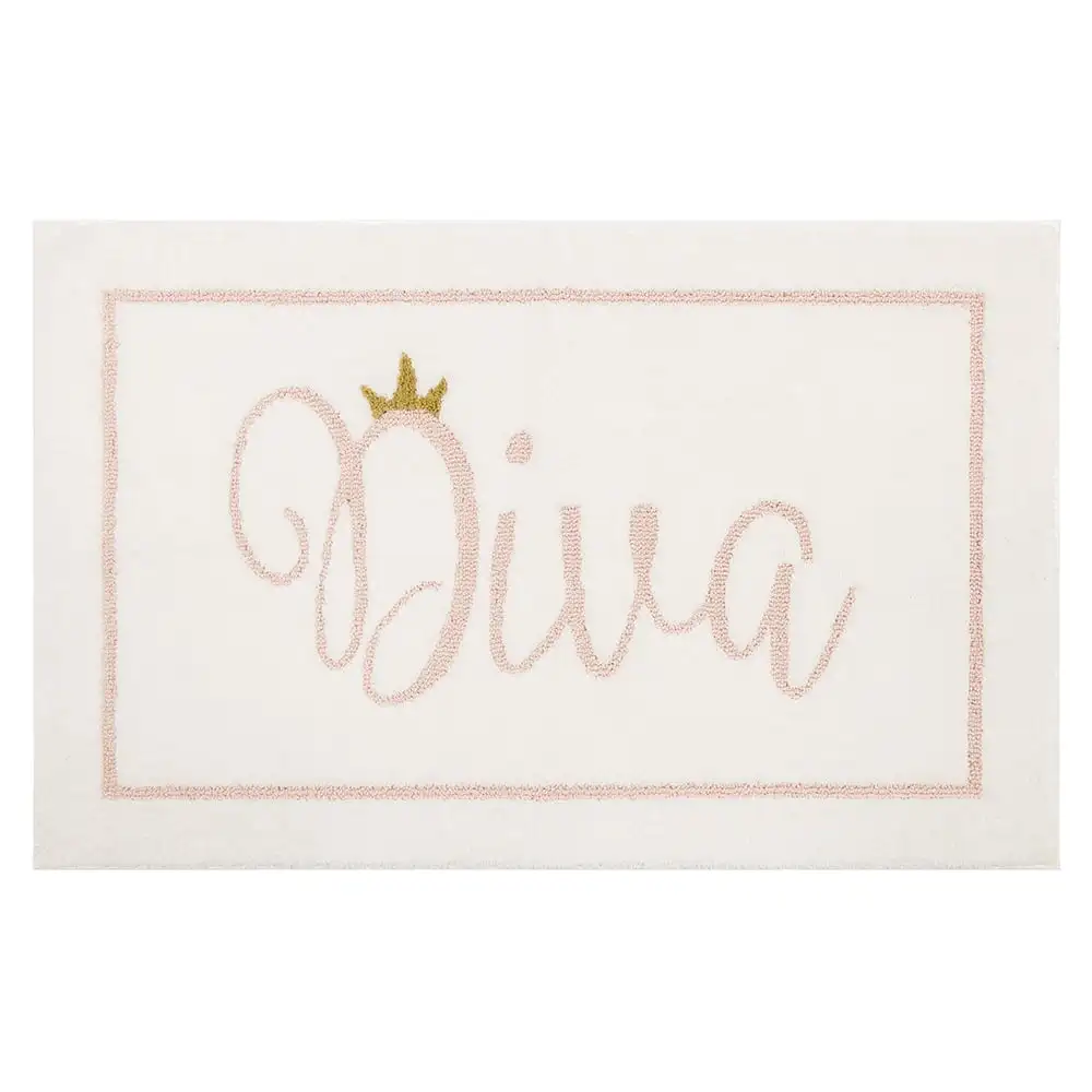 

Коврик для ванной Diva, белый, 1 фут 8 х 2 фута 10