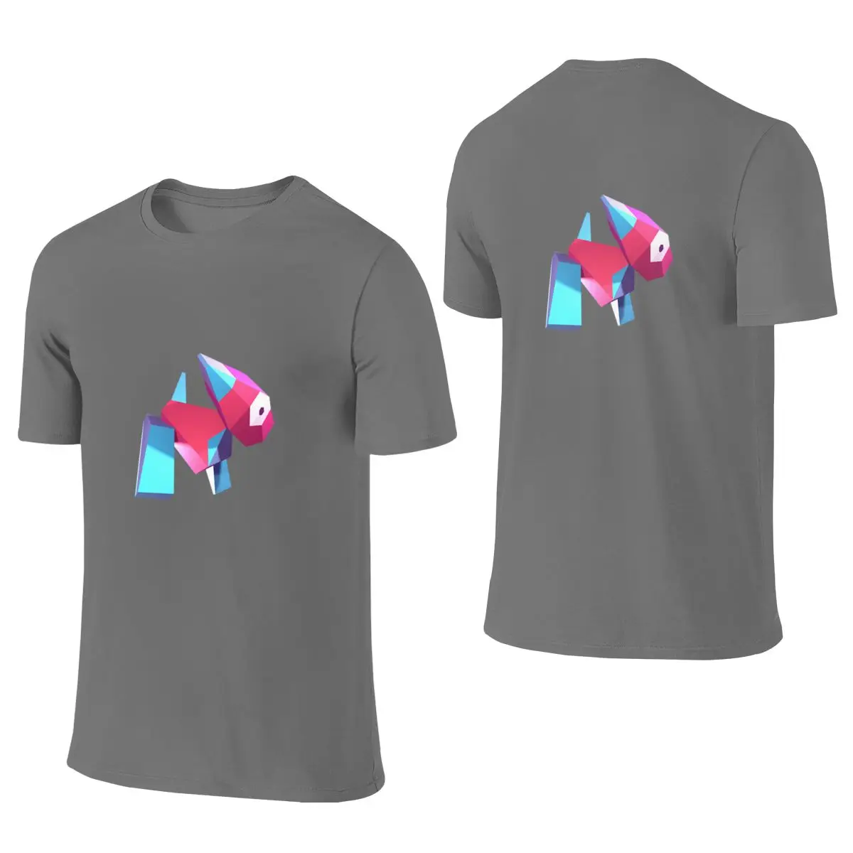 Pory Pose Sweet Cool Reversible T-shirt Niche Salt Style Heat Transfer Basic Tee