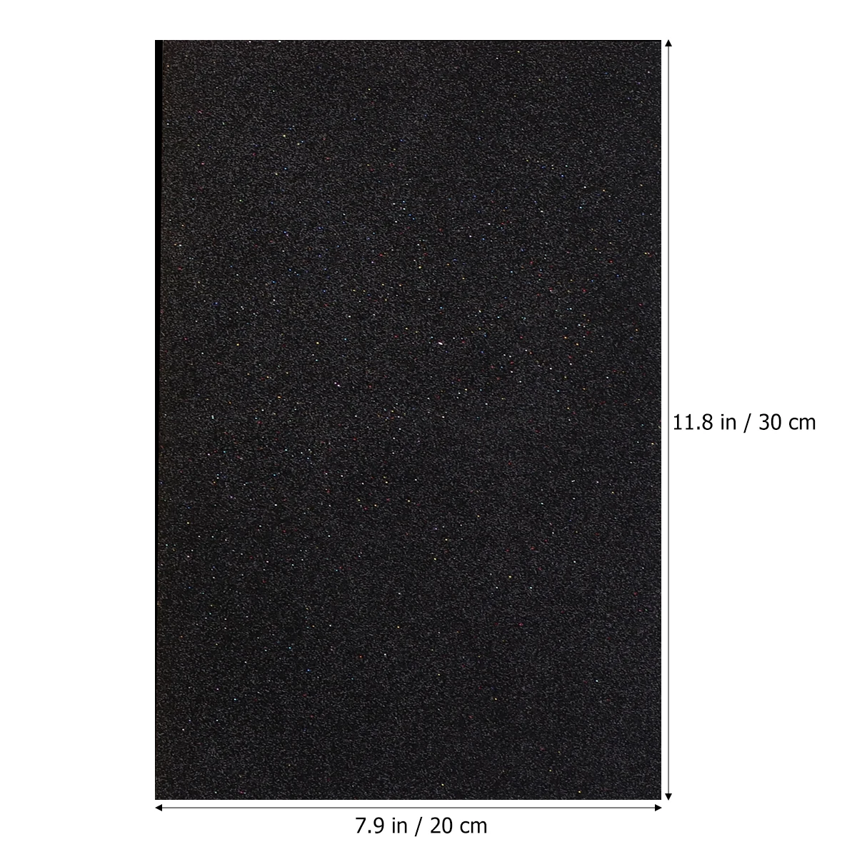 

20 pcs Glitter Sponge Sheets Thickened Eva Self-Adhesive Stickers Bright Color Mixed Craft Diy Decorative Paper For Art