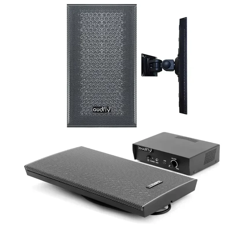 Wall Mounted Directional Ultrasonic Speaker for Museums Libraries Exhibition Halls Ultra Directional Audio System with