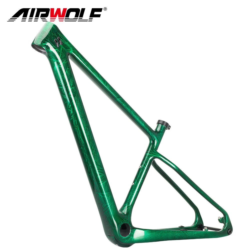 AIRWOLF 29er Carbon Mountain Bike Frame XC Boost 148mm Hardtail PF30 QR 142*12mm 135*9mm OEM Carbon Mtb Frameset