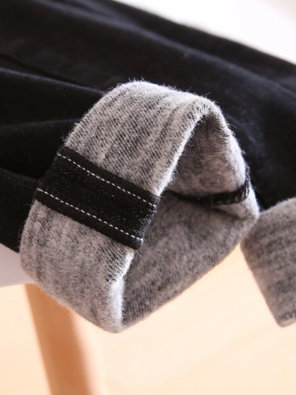 

Slim Fit Straight Leg Jeans Women's Autumn Winter High Waist Elastic Fleece Denim Pants Trendy plus Size for Young Girls