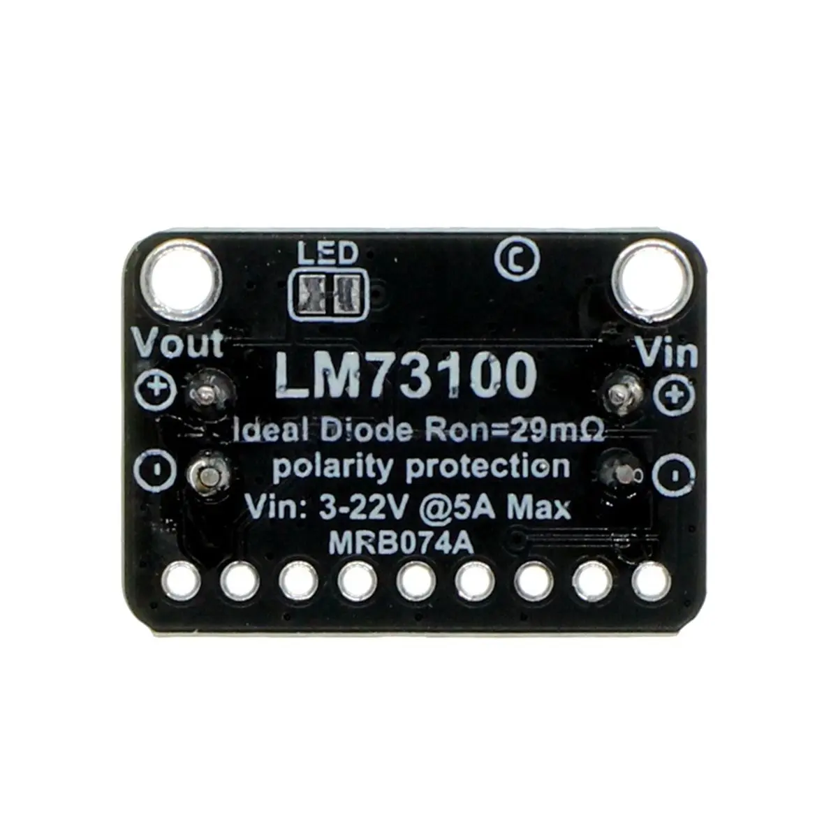Digital Essentials LM73100 Module 23V 5A Ideal Diode and Overvoltage Protection Module for Industrial Equipment Power Conversion