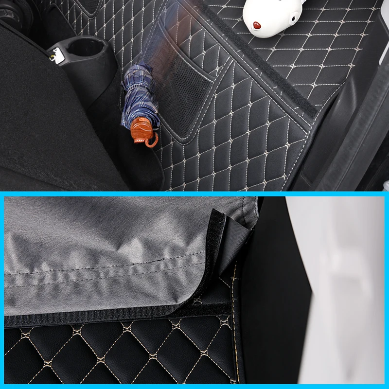 For Smart Fortwo 451 Forfour 453 2019 2018 2017 2016 2015 2014 2013 Trunk Curtain Cover Trunk Storage Bag Net Trunk Cargo Cover