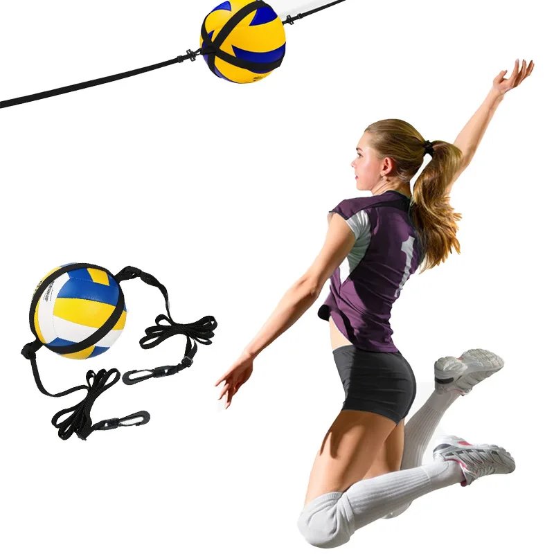 

Adjustable Volleyball Training Belt Beginner Volleyball Elastic Band Durable Volleyballs Spike Strap Portable Sports Accessory